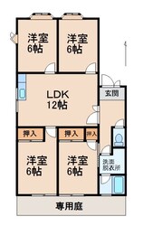 メゾン松ヶ丘の物件間取画像